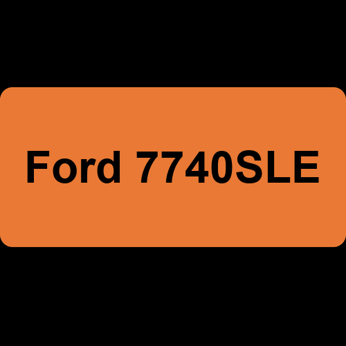 Ford 7740SLE